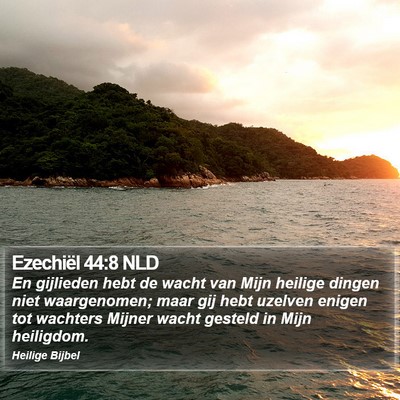 Ezechiël 44:8 NLD Bible Verse Image