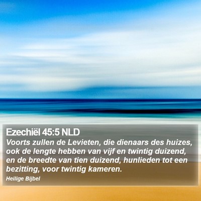 Ezechiël 45:5 NLD Bible Verse Image