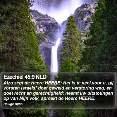 Ezechiël 45:9 NLD Bible Verse Image