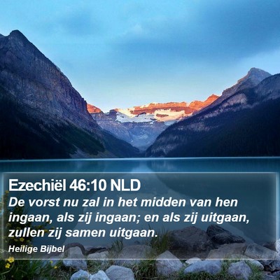 Ezechiël 46:10 NLD Bible Verse Image