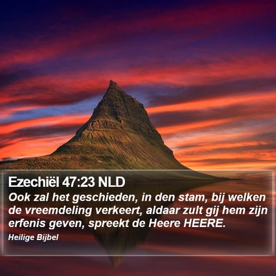 Ezechiël 47:23 NLD Bible Verse Image