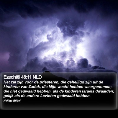 Ezechiël 48:11 NLD Bible Verse Image