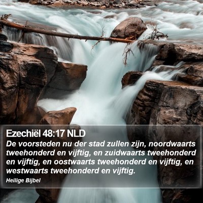 Ezechiël 48:17 NLD Bible Verse Image