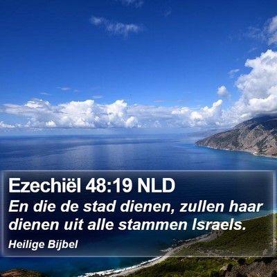 Ezechiël 48:19 NLD Bible Verse Image