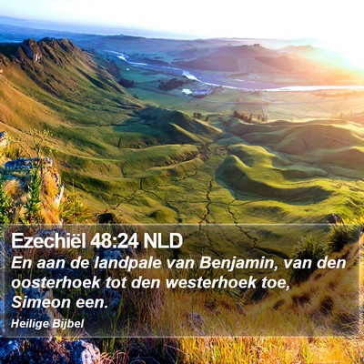 Ezechiël 48:24 NLD Bible Verse Image