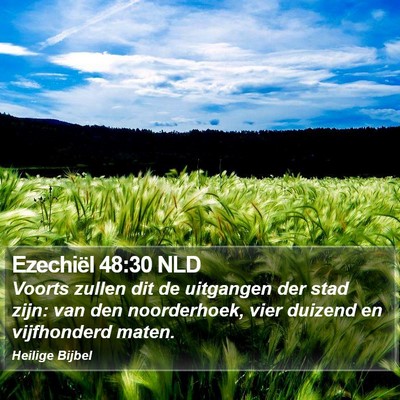 Ezechiël 48:30 NLD Bible Verse Image