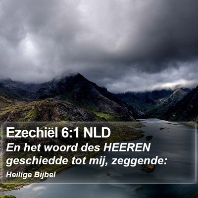 Ezechiël 6:1 NLD Bible Verse Image