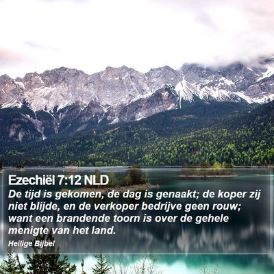 Ezechiël 7:12 NLD Bible Verse Image