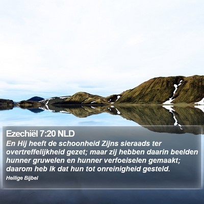Ezechiël 7:20 NLD Bible Verse Image
