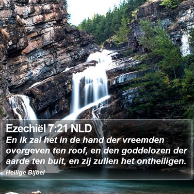Ezechiël 7:21 NLD Bible Verse Image