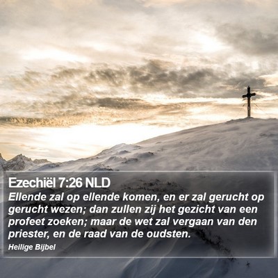 Ezechiël 7:26 NLD Bible Verse Image