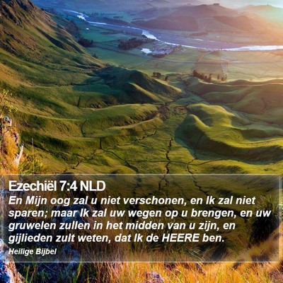 Ezechiël 7:4 NLD Bible Verse Image