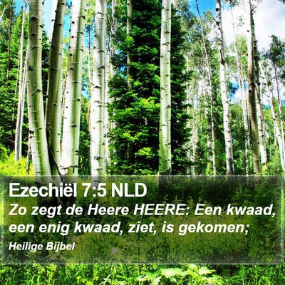 Ezechiël 7:5 NLD Bible Verse Image