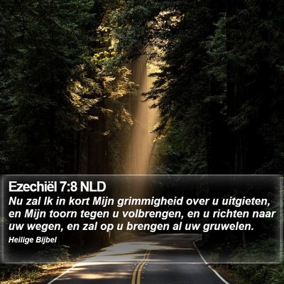 Ezechiël 7:8 NLD Bible Verse Image