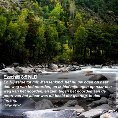 Ezechiël 8:5 NLD Bible Verse Image