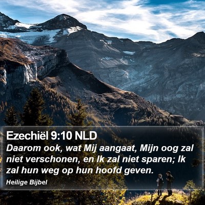 Ezechiël 9:10 NLD Bible Verse Image