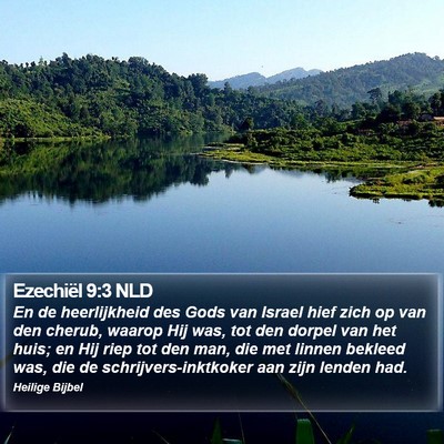 Ezechiël 9:3 NLD Bible Verse Image