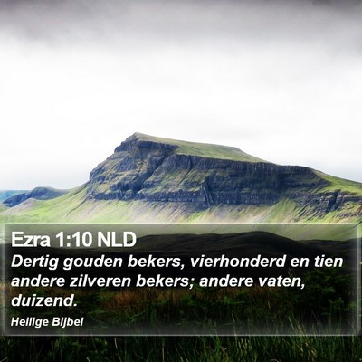Ezra 1:10 NLD Bible Verse Image
