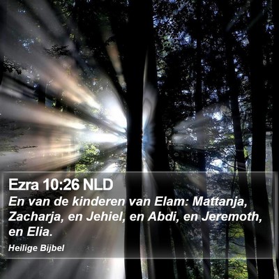 Ezra 10:26 NLD Bible Verse Image