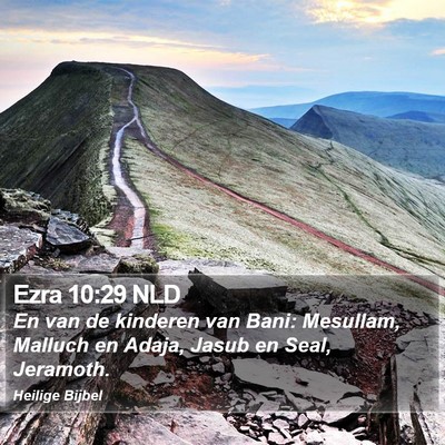 Ezra 10:29 NLD Bible Verse Image