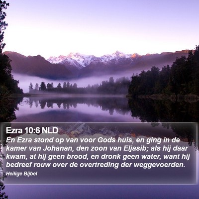 Ezra 10:6 NLD Bible Verse Image