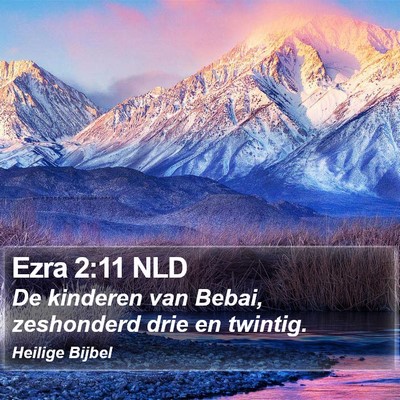 Ezra 2:11 NLD Bible Verse Image