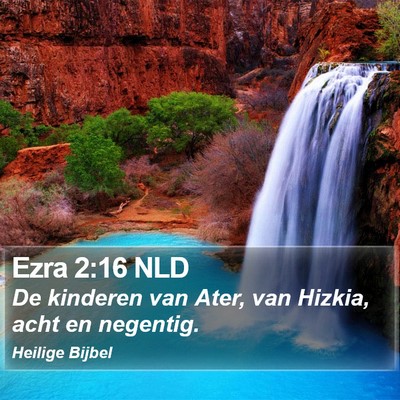 Ezra 2:16 NLD Bible Verse Image