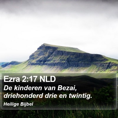 Ezra 2:17 NLD Bible Verse Image