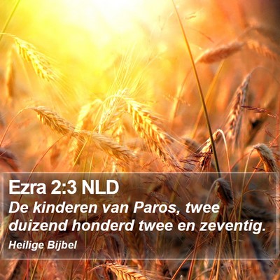 Ezra 2:3 NLD Bible Verse Image