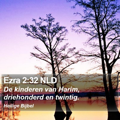 Ezra 2:32 NLD Bible Verse Image