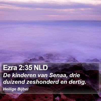Ezra 2:35 NLD Bible Verse Image