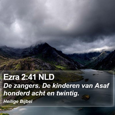 Ezra 2:41 NLD Bible Verse Image