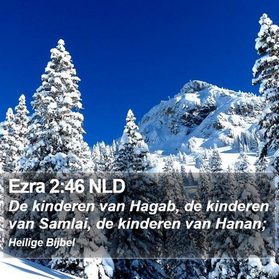 Ezra 2:46 NLD Bible Verse Image