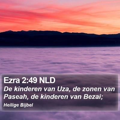 Ezra 2:49 NLD Bible Verse Image