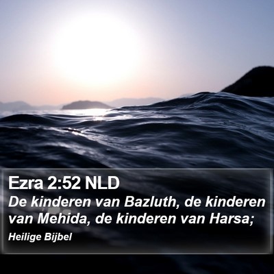 Ezra 2:52 NLD Bible Verse Image