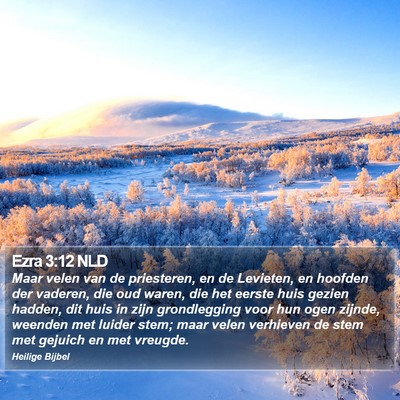 Ezra 3:12 NLD Bible Verse Image
