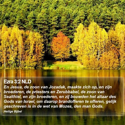 Ezra 3:2 NLD Bible Verse Image