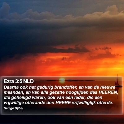 Ezra 3:5 NLD Bible Verse Image