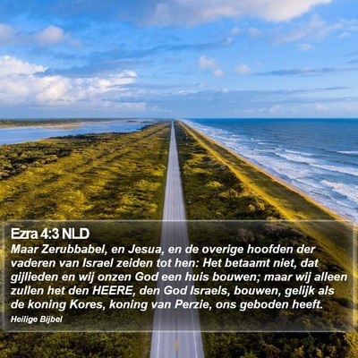 Ezra 4:3 NLD Bible Verse Image
