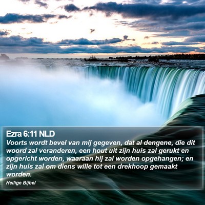 Ezra 6:11 NLD Bible Verse Image