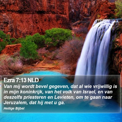 Ezra 7:13 NLD Bible Verse Image