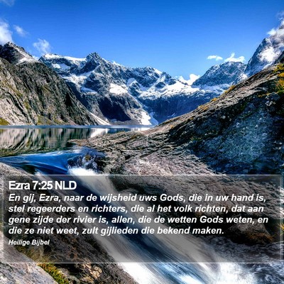 Ezra 7:25 NLD Bible Verse Image