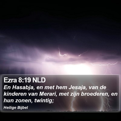 Ezra 8:19 NLD Bible Verse Image