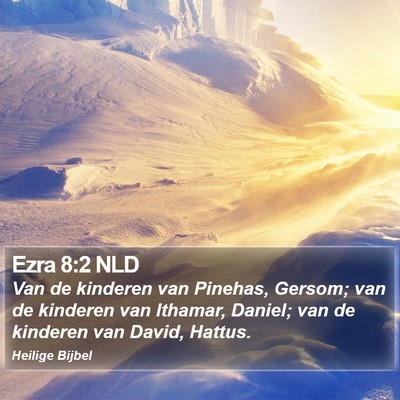 Ezra 8:2 NLD Bible Verse Image