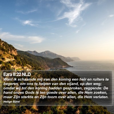 Ezra 8:22 NLD Bible Verse Image