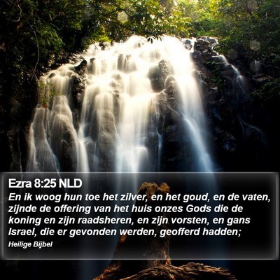 Ezra 8:25 NLD Bible Verse Image