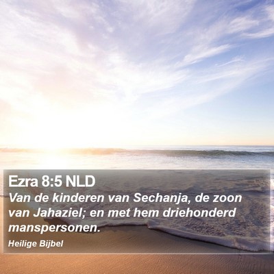 Ezra 8:5 NLD Bible Verse Image