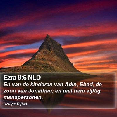 Ezra 8:6 NLD Bible Verse Image