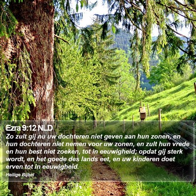 Ezra 9:12 NLD Bible Verse Image