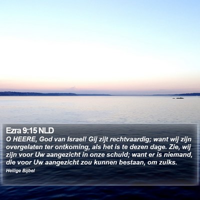 Ezra 9:15 NLD Bible Verse Image
